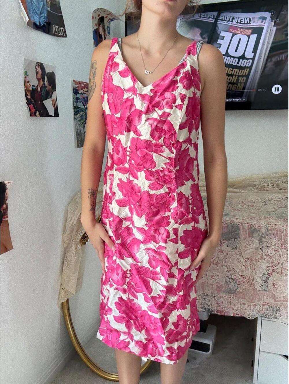 Ann Taylor Women's Pink Dress